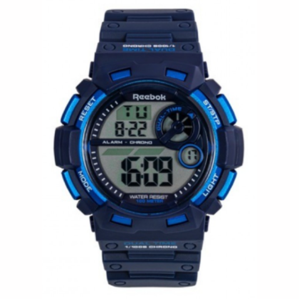 Reebok RV-PAT-G9-PNPN-WN Blue PU With SS Buckle Digital Men Watch